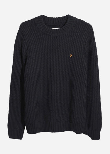 Farah Truien Sweater burlington fisherman - true navy