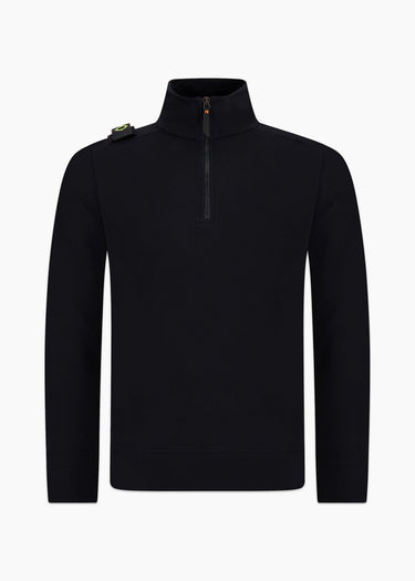MA.Strum Pullover Training quarter zip sweatshirt - black