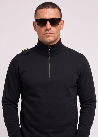 MA.Strum Pullover Training quarter zip sweatshirt - black