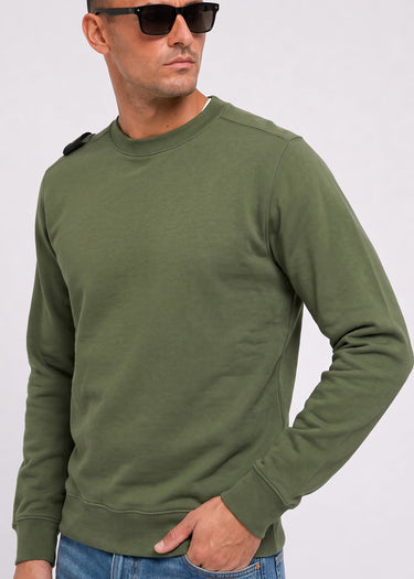 MA.Strum Sweaters Training crew sweatshirt - bronze green
