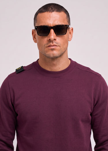 MA.Strum Truien Training crew sweatshirt - wine
