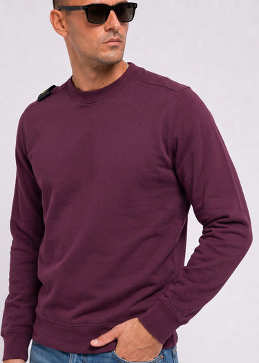 MA.Strum Truien Training crew sweatshirt - wine
