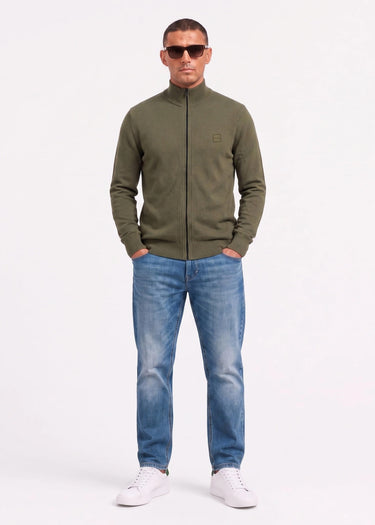 Hugo Boss Truien Kanozip s - bright green