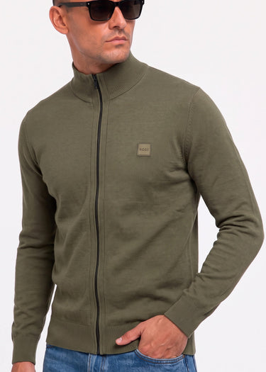 Hugo Boss Truien Kanozip s - bright green