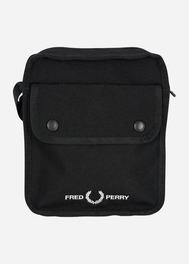 Fred Perry Tassen Branded side bag - black