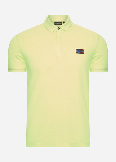 Napapijri Polo's Ebea 2 - yellow sunny