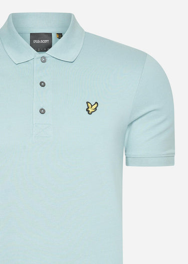 Lyle & Scott Polo's Plain polo shirt - blue smoke