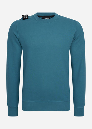 MA.Strum Truien Core crew sweat - storm blue