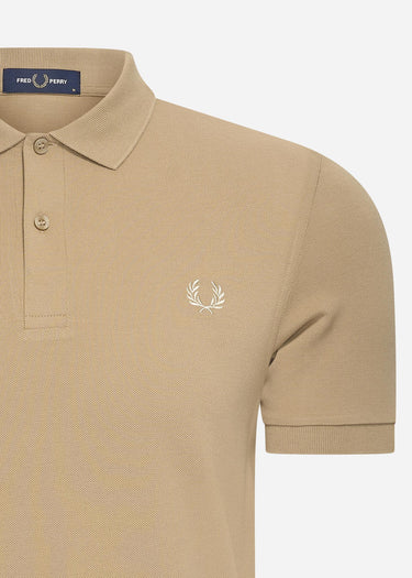 Fred Perry Polo's Plain fred perry shirt - warmstone oatml