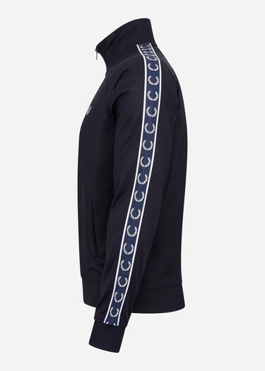 Fred Perry Vesten Contrast tape track jacket - navy navy