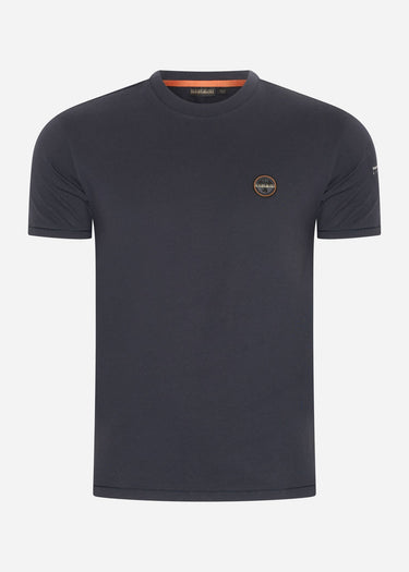 Napapijri T-shirts Badge t-shirt - blue marine