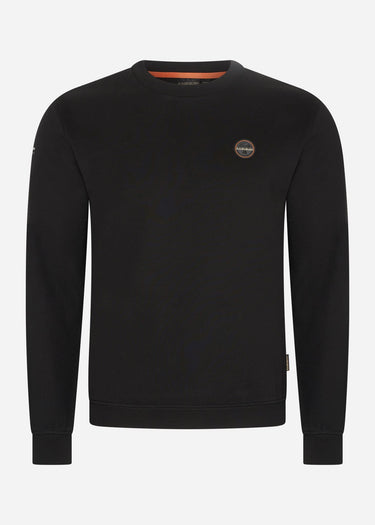 Napapijri Truien Badge crewneck sweater - black