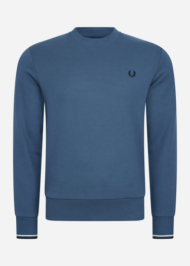 Fred Perry Truien Crew neck sweatshirt - midnight blue