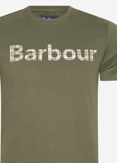 Barbour T-shirts Kilwick tee - pale sage