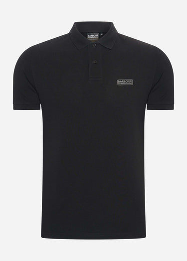 Barbour International Polo's Essential polo shirt - black pewter