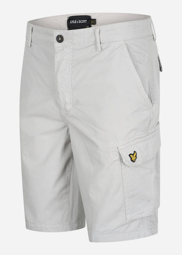 Lyle & Scott Korte Broeken Wembley cargo short - cold grey
