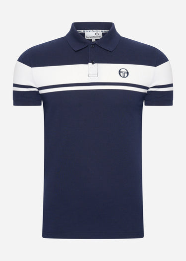 Sergio Tacchini Polo's Young line polo - blue white
