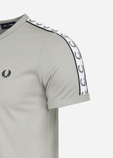 Fred Perry T-shirts Taped ringer t-shirt - limestone