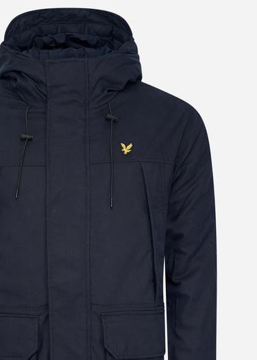 Lyle & Scott Jassen Microfleece parka 2.0 - dark navy