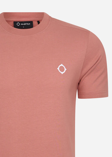 MA.Strum T-shirts SS icon tee - brick dust