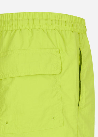 Lyle & Scott Zwembroeken Plain swim short - green scorch