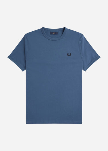 Fred Perry T-shirts Ringer t-shirt - midnight blue