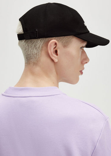 Fred Perry Petten Cotton canvas branded cap - black