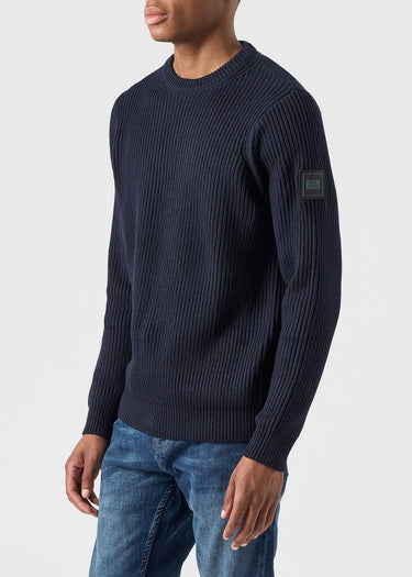 Weekend Offender Truien Couto - navy