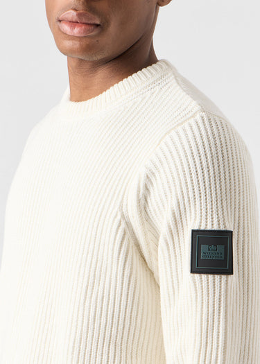Weekend Offender Truien Couto - winter white