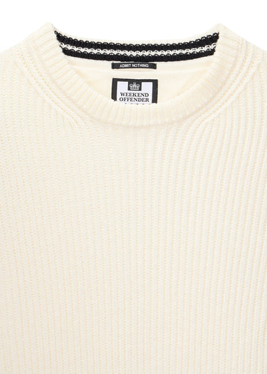 Weekend Offender Truien Couto - winter white