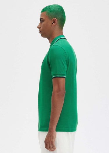 Fred Perry Polo's Twin tipped fred perry shirt - fp green