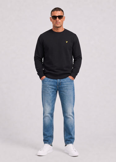 Lyle & Scott Pullover Crew neck sweatshirt - jet black