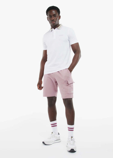 Barbour International Polo's Ampere polo - white paloma thistle