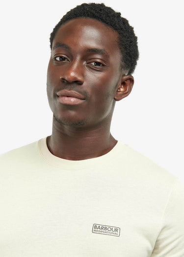 Barbour International T-shirts Small logo tee - mist