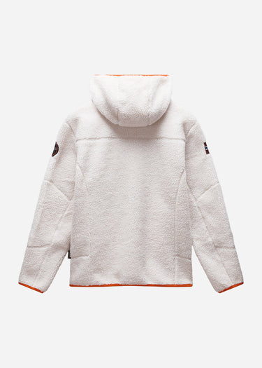 Napapijri Jassen Yupik full zip hoodie - whitecap gray