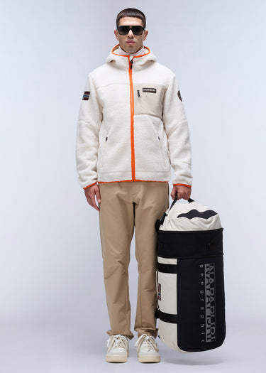 Napapijri Jassen Yupik full zip hoodie - whitecap gray