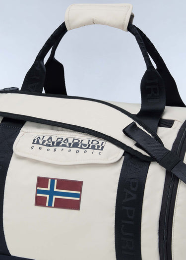 Napapijri Tassen Bering travelbag - beige silver