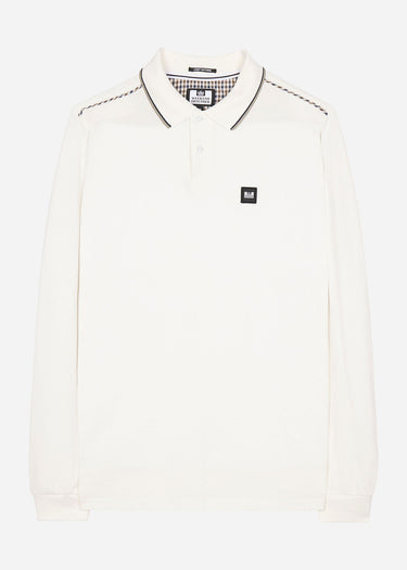 Weekend Offender Longsleeve Polo's Carola - winter white house check