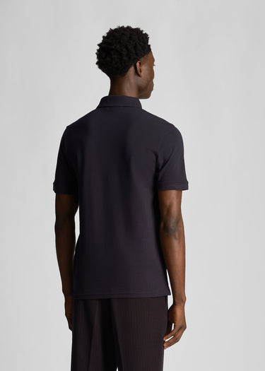 Lyle & Scott Polo's Tonal eagle polo shirt - dark navy