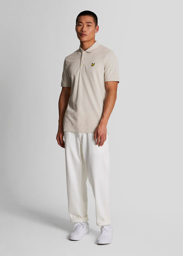 Lyle & Scott Polo's Plain polo shirt - cove