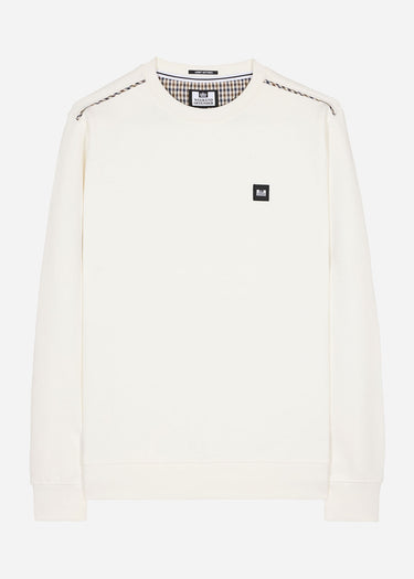 Weekend Offender Truien Vega - winter white house check