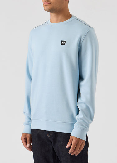 Weekend Offender Truien Vega - winter sky blue house check