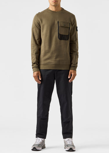 Weekend Offender Truien Adiel - dark green