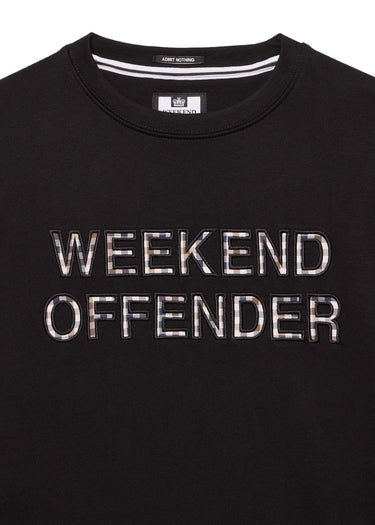 Weekend Offender Truien Warwick - black mid house check