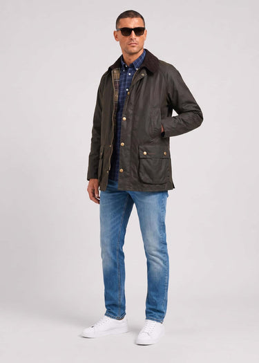 Barbour Jacken Barbour ashby wax jacket - olive