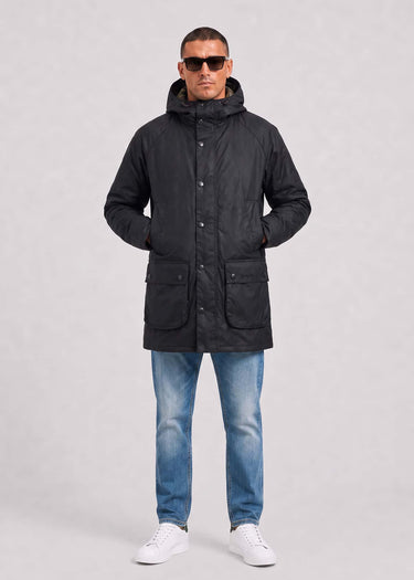 Barbour Jassen Barbour bedale wax parka - navy