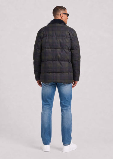 Barbour Jacken Barbour lonnen tartan puffer jacket - shadow classic tartan