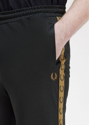 Fred Perry Broeken Seasonal taped track pant - black shaded stone