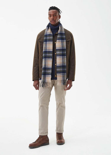 Barbour Sjaals New check tartan scarf - sand beige plaid