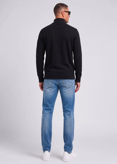 Marshall Artist Vesten Aldgate hybrid knit - black